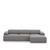 CONNECT SOFT SOFA - 3 SEATER WITH CHAISE LOUNGE