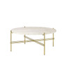 TS OUTDOOR SIDE TABLE - BRASS BASE