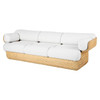 BASKET SOFA FULLY UPHOLSTERED 3 SEATER