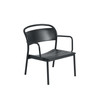 LINEAR STEEL LOUNGE ARMCHAIR