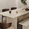 Rink Dining Table Eggshell