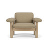 Brasilia Low Lounge Chair Textile