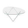 Pedrera Coffee Table Chrome Base