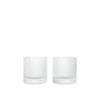 Ripple Tumbler Clear Glass Set of 2