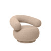 Orbo Lounge Chair - Raw Boucle