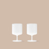 Ripple Wine Glass Set of Two Clear