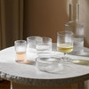 Ripple Wine Glass Set of Two Clear