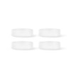 Ripple Serving Bowls Set of Four Frosted