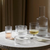 Ripple Serving Bowls Set of Four Clear