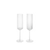 Ripple Champagne Flute - Smoked Grey