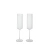Ripple Champagne Flute - Clear