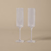 Ripple Champagne Flute - Frosted