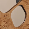 Folia Mirror Natural Burl Medium
