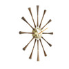 Vitra Spindle Wall Clock Walnut