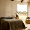 L&M Home Pip Baked Indigo Grand Linen Bolster Cushion