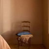 L&M Home Bonita Indigo Pure Linen Cushion