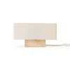 Audo Copenhagen Nonna Table Lamp H30 Travertine