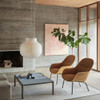 Muuto Fiber Lounge Armchair Tube Base