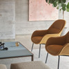 Muuto Fiber Lounge Armchair Swivel Base