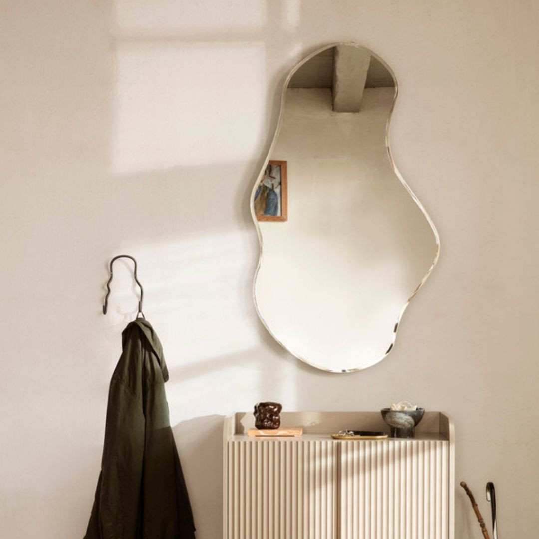 Pond Mirror Large Brass | Ferm Living