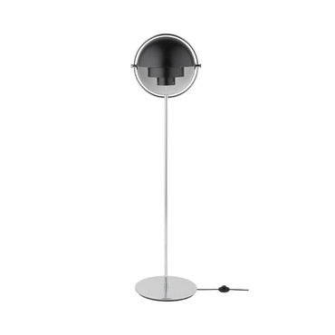 MULTI LITE FLOOR LAMP CHROME