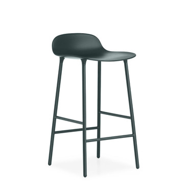 FORM BAR STOOL WITH STEEL BASE