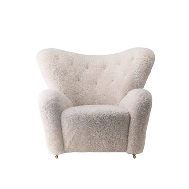 Tired Man Armchair Sheepskin