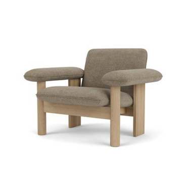 Brasilia Low Lounge Chair Textile