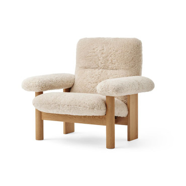 Brasilia High Lounge Chair Sheepskin Brasilia High Lounge Chair Sheepskin