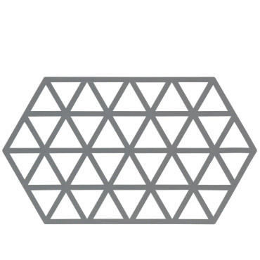 Hexagon Trivet 24cm Cool Grey