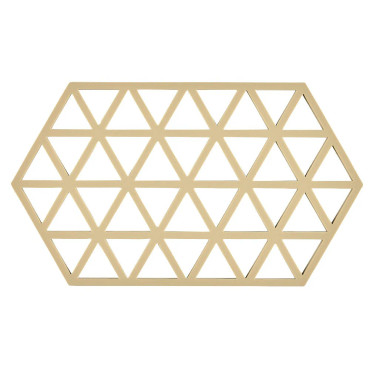 Hexagon Trivet 24cm Warm Sand