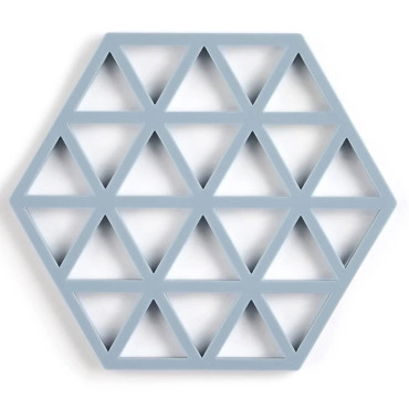 Hexagon Trivet 16cm Sky Blue