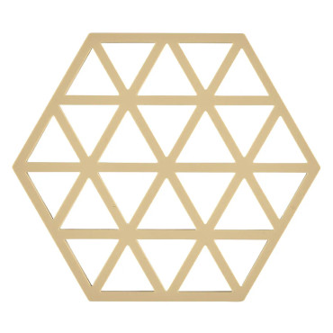 Hexagon Trivet 16cm Warm Sand