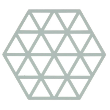Hexagon Trivet 16cm Nordic Sky
