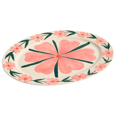 La Pittura Oval Serving Plate L 36.5 Josephine