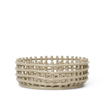 Ferm Living Ceramic Centrepiece Fruit Bowl