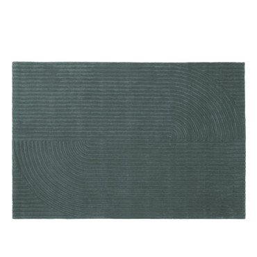 Muuto Revelo Quattro Rug Dark Green
