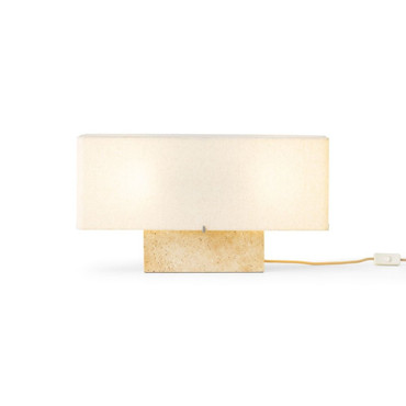 Audo Copenhagen Nonna Table Lamp H30 Travertine