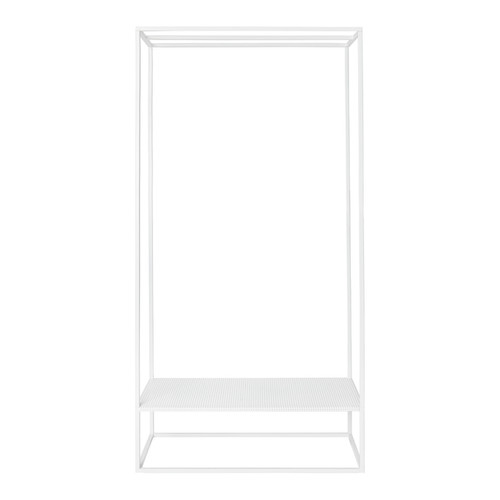 GRID COAT STAND WHITE