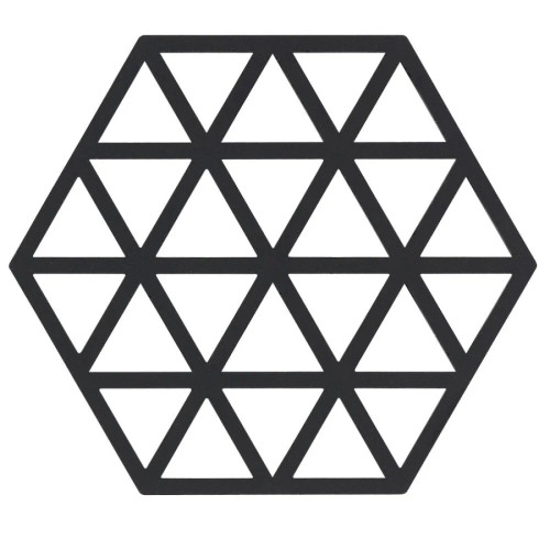 Hexagon Trivet 16cm Black