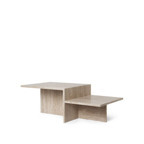 Distinct Coffee Table - Travertine