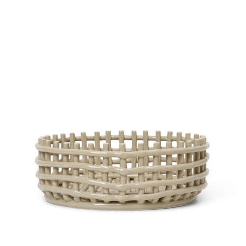Ferm Living Ceramic Centrepiece Fruit Bowl