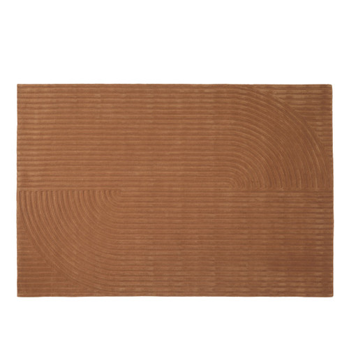 Muuto Revelo Quattro Rug Burnt Orange