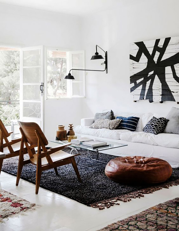 THE MINIMALIST LIVING ROOM /// SHOP THE LOOK