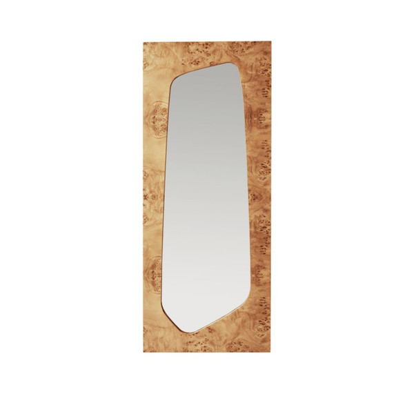 Folia Mirror Natural Burl Large | Ferm Living