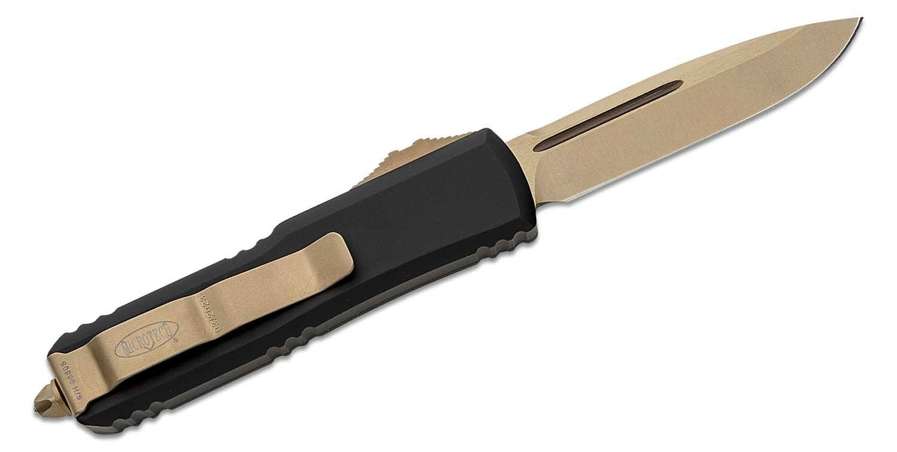 MICROTECH ULTRATECH UTX-85 SINGLE EDGE BRONZED STANDARD - Freedom Outdoors