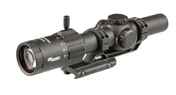 SIG SAUER TANGO MSR 1-6X24MM WITH ALPHA MSR CANTILEVERED MOUNT