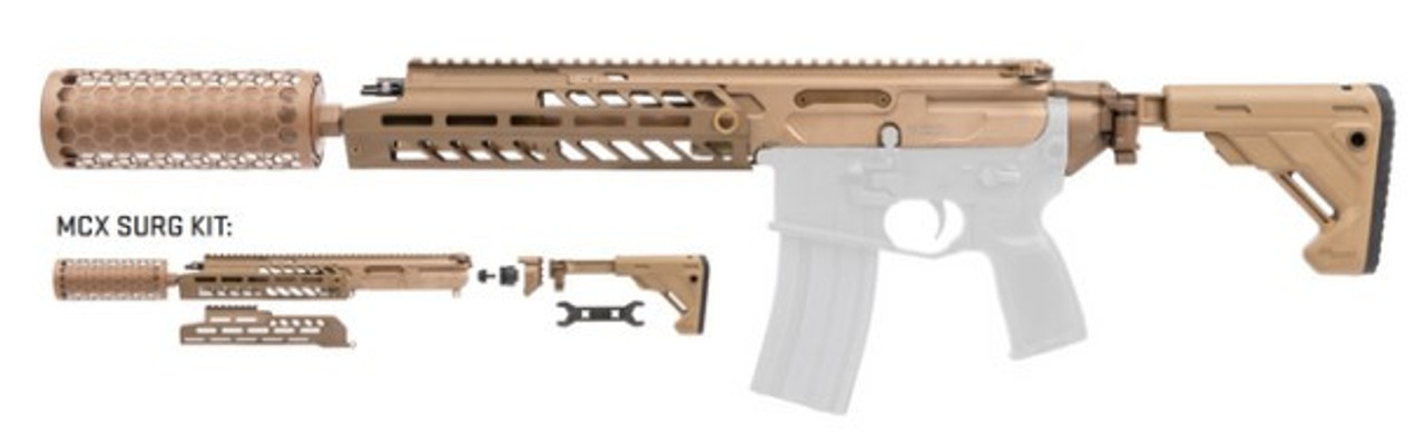 SIG SAUER SLX SURG SUPPRESSED UPPER RECEIVER KIT 5.56 11.51