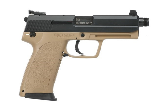 H&K USP45 TACTICAL V1 45ACP 12+1 TAUPE - Freedom Outdoors