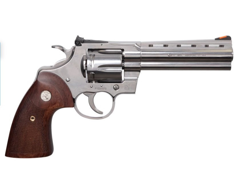 COLT PYTHON 357MAG 5IN STLS WOOD - Freedom Outdoors